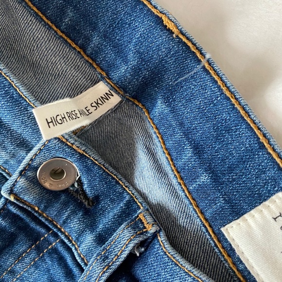 Rag & Bone high rise skinny jeans - Picture 6 of 7